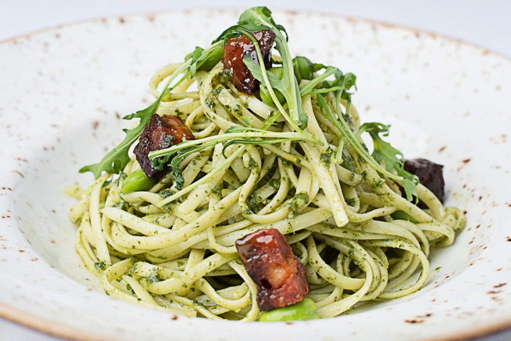 Pesto Linguine , Ribby Hall Village